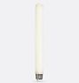 Bulbrite 11"  T9 5W  LED 3000K Lightbulb E26, Frost