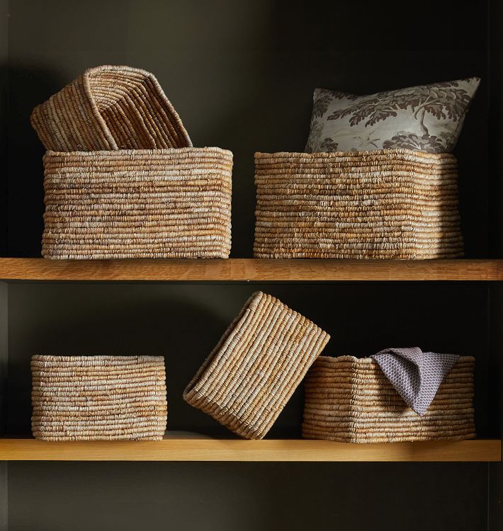 Theodore Coiled Abaca Basket