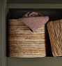 Theodore Coiled Abaca Round Basket