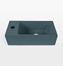 Atlanta Single 17" Sink Monohole Drilling Dark Blue