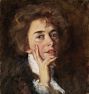 Self-Portrait by Alice Pike Barney Framed Reproduction Wall Art Print