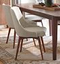 OPEN BOX: Dexter Dining Chair, Natural Ash - Cashmere, Performance Flannel Felton