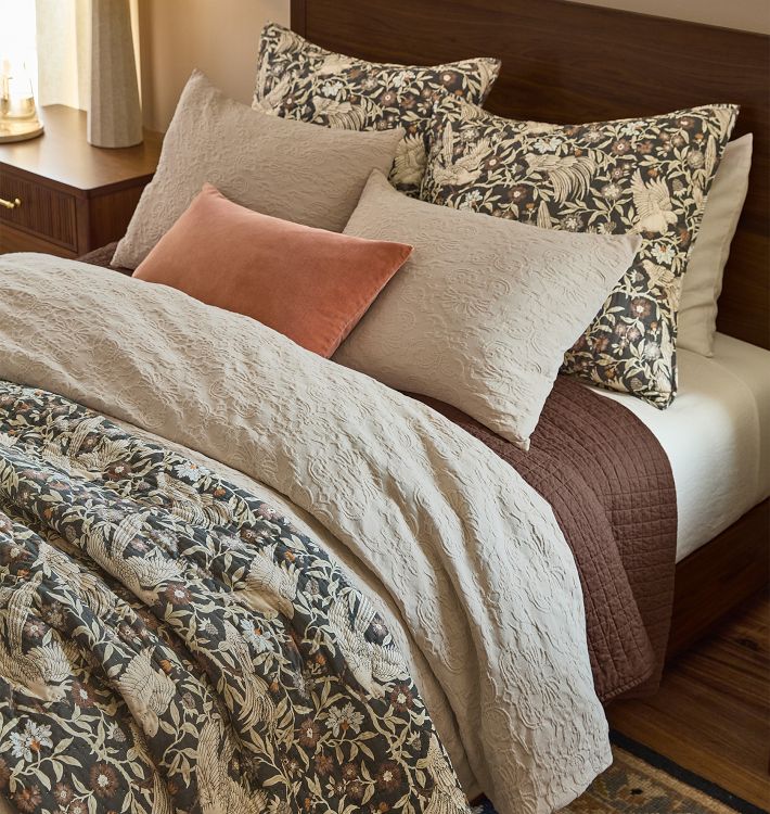 Lilia Hand-stitched Cotton Bedspread main image 1
