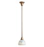 Pendant with Vintage Painted Mountain Motif Shade