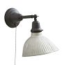 Vintage Bead Chain Wall Sconce