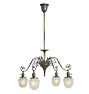 Vintage Classical Revival 4-Light Chandelier