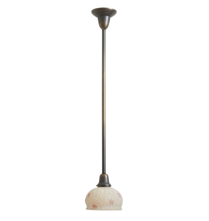 Pendant with Vintage Painted Shade