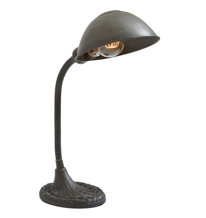 Vintage Industrial Table Task Lamp with Adjustable Arm