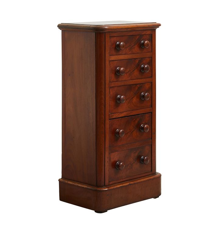 Vintage Traditional Wood Nightstand