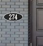 Warner Personalized Address Plaque