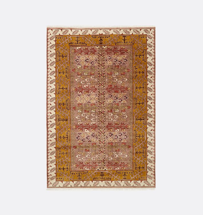 OPEN BOX: Muir Hand-Knotted Rug, Muir Plum - 6' x 9'