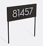 Hi Neighbor Yard Sign Brown
