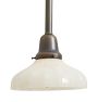 Pendant with Vintage Milky Shade