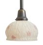 Pendant with Vintage Painted Shade
