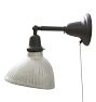Vintage Bead Chain Wall Sconce