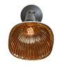 Vintage Bead Chain Wall Sconce