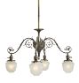 Vintage Classical Revival 4-Light Chandelier