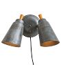 Vintage Midcentury Modern Adjustable 2-Light Wall Sconce