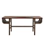 Vintage Early 20th Century French Industrial Metal Desk Steel with Sliding Writing Plate