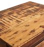 Vintage Wooden 3-Drawer Storage Cabinet with Original Hardware