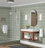 180 Degree Glass-to-Glass Shower Door Hinge