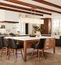 Dexter Swivel Leather Counter &amp; Bar Stool