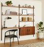 Hart Modular Double Desk With Cabinet