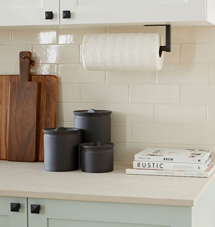 Wall Mount Under The Cabinet Towel Holder Paper Towel Holder Under