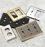 Lewis Triple Toggle Switchplate