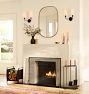 Ansel Double Sconce, Fabric Shade