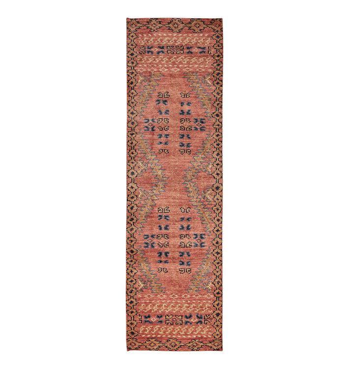 OPEN BOX: Adair Hand-Knotted Rug, Adair Rust - 2-1/2' x 9'