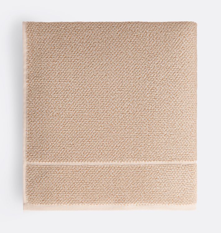 Heathered Clay Terry Organic Cotton Towel (Bath Towel)