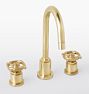 Tolson Widespread Bathroom Faucet, Aged Brass