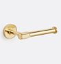 Hassalo Toilet Paper Holder, Aged Brass