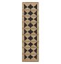 OPEN BOX: Bowen Jute & Wool Flatweave Rug, Bowen Black - 2-1/2' x 9'