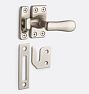 Casement Window Lock, Brushed Nickel