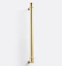 OPEN BOX 12" Ladd Appliance Pull, 12" - Unlacquered Brass
