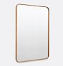 OPEN BOX: Bentwood Rounded Rectangle Mirror, 24" x 36" - White Oak