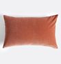 OPEN BOX Italian Velvet Pillow Cover, Blush Velvet  - 16" x 26"