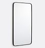 OPEN BOX Rounded Rectangle Metal Framed Mirror, Oil-Rubbed Bronze - 20" x 36"