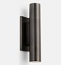 Open Box: Thorburn Narrow Wall Sconce  Dark Aluminum