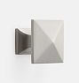 Mission Pyramid Cabinet Knob, Brushed Nickel