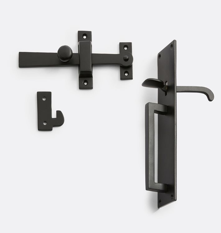 Gate Latch, Matte Black