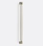 Vernon Offset Appliance Pull, 12" - Brushed Nickel