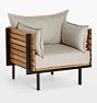 OPEN BOX: Jasper Teak Outdoor Arm Chair
