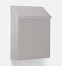 Adkinson Wall Mounted Mailbox, Stainless Steel