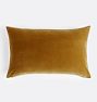 Open Box: Italian Velvet Pillow Cover, Marigold Velvet - 16" x 26"
