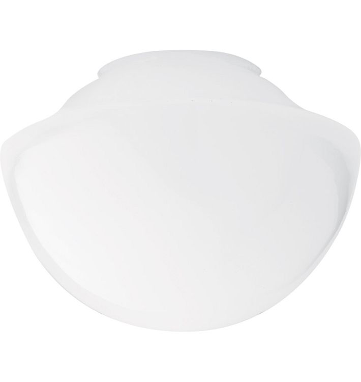 Domed 8-1/2in Opal Schoolhouse Shade