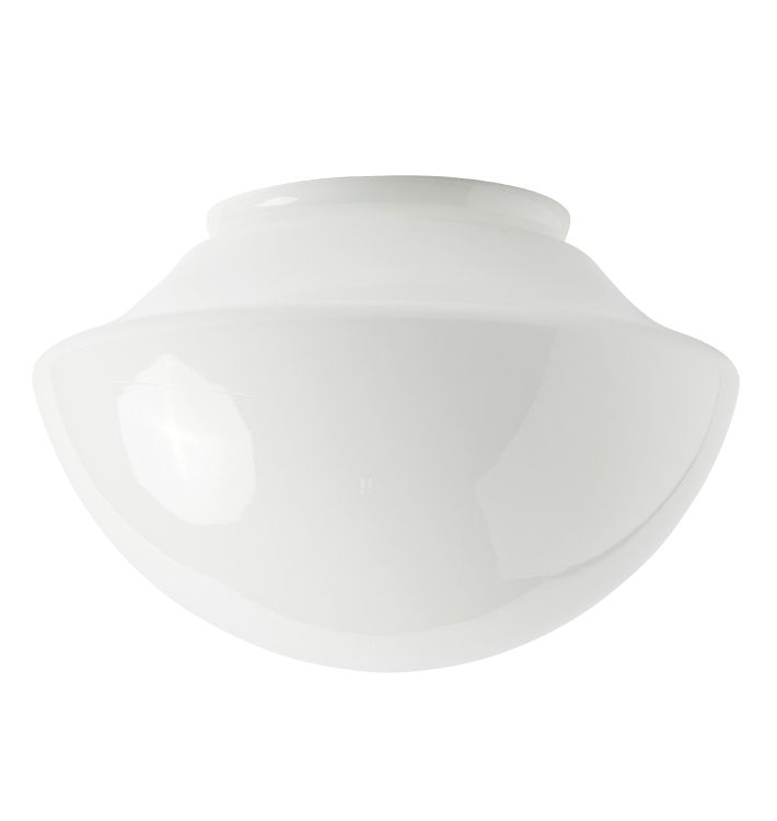 Opal Domed Schoolhouse 6in Fitter Shade