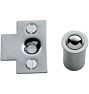 Cabinet Door Ball Catch, Polished Chrome